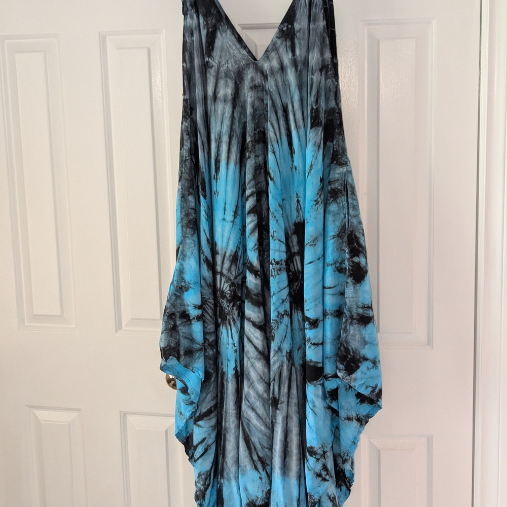 Tie-Dye Sleeveless Women's Jumper
